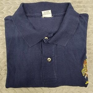 Vintage 90’s Extremely Rare Seau’s The Restaurant Polo Shirt XL Blue Junior Seau